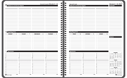 Planner Pad Spread