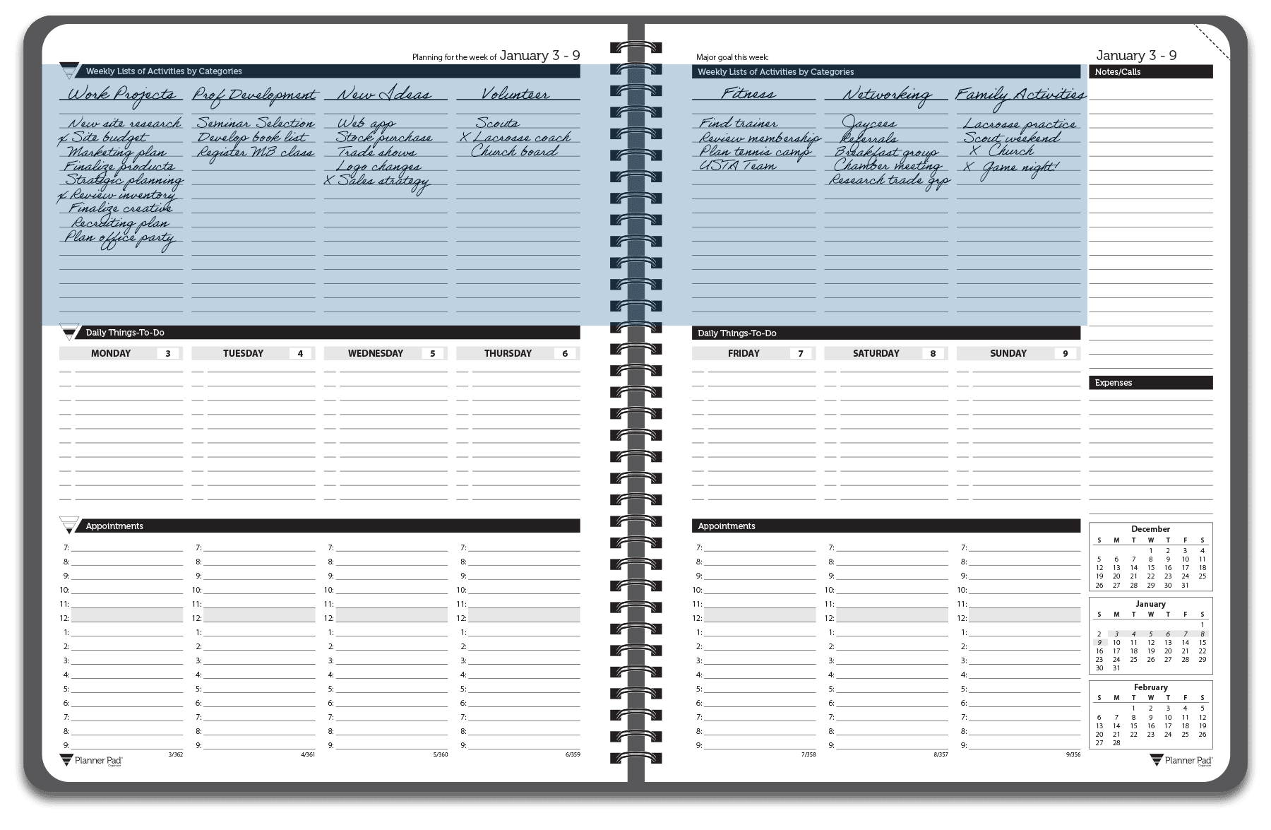 Categorize section
